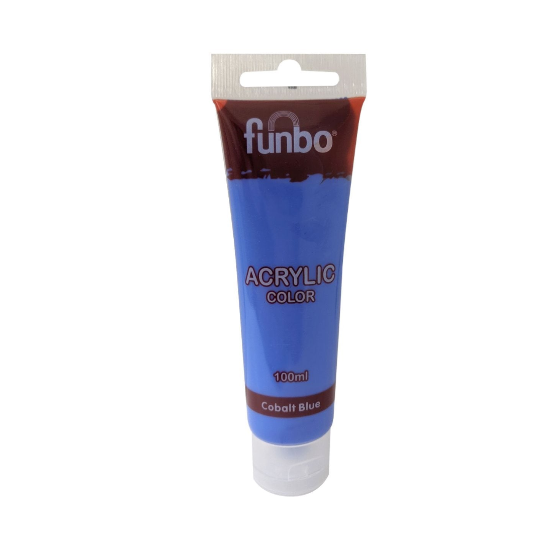 Funbo Acrylic TUBE 100ml 38 COBALT BLUE FO-AC-100-038
